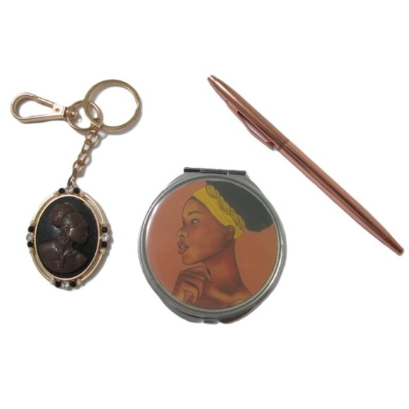 Makeup Bag Box Gift Set with Diamond Diana Ross NEW - Picture 4 of 5